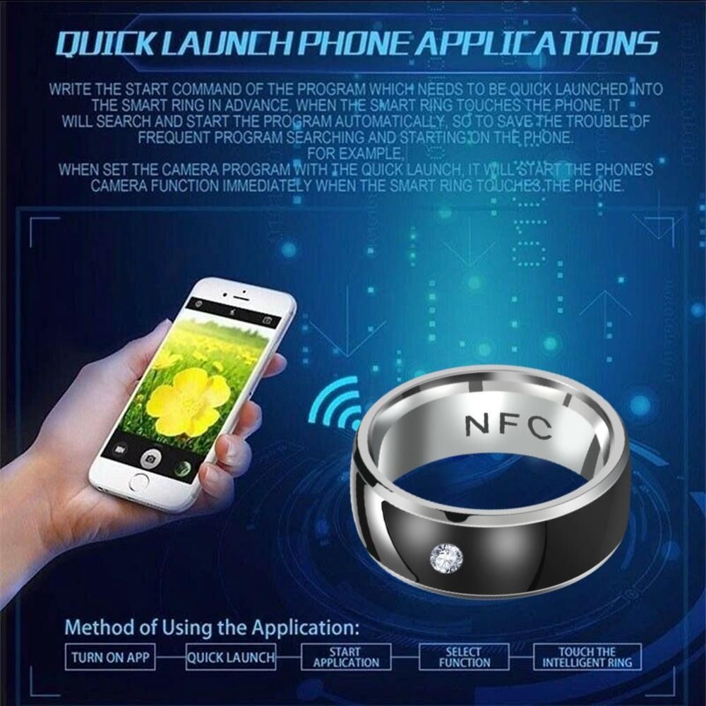 Smart Ring Nfc Pay - 신기술 안드로이드 폰 장비 지능형 웨어러블
