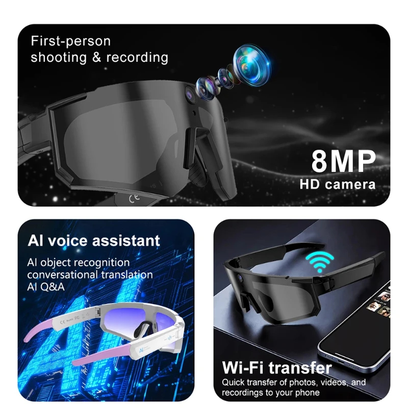 원플러스 AI 스마트 안경 ChatGPT 8K 카메라  - Smart Glasses Lens 리뷰 및 가격