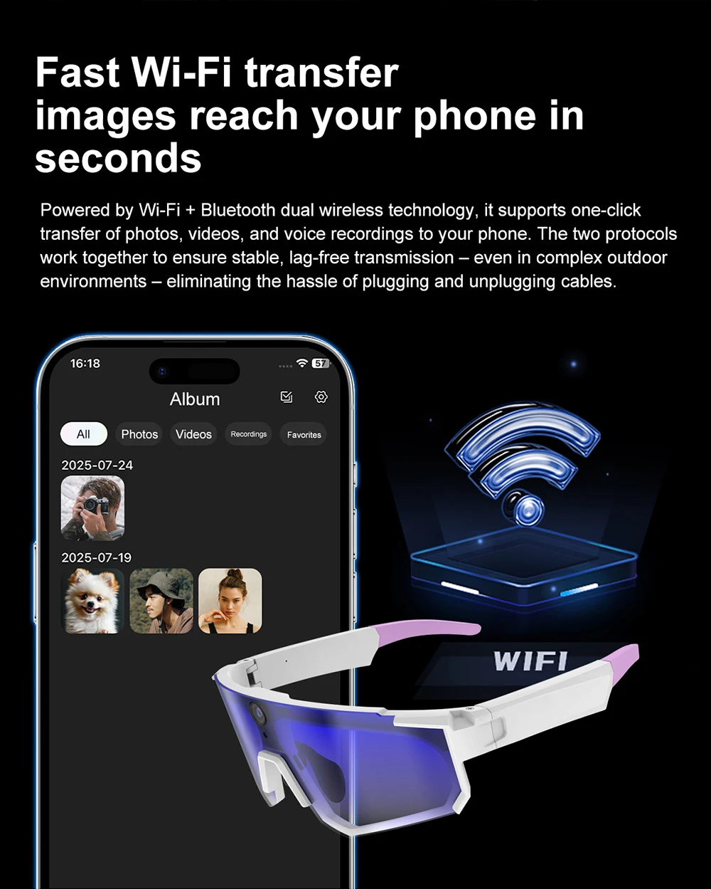 원플러스 AI 스마트 안경 ChatGPT 8K 카메라  - Smart Glasses Lens 리뷰 및 가격