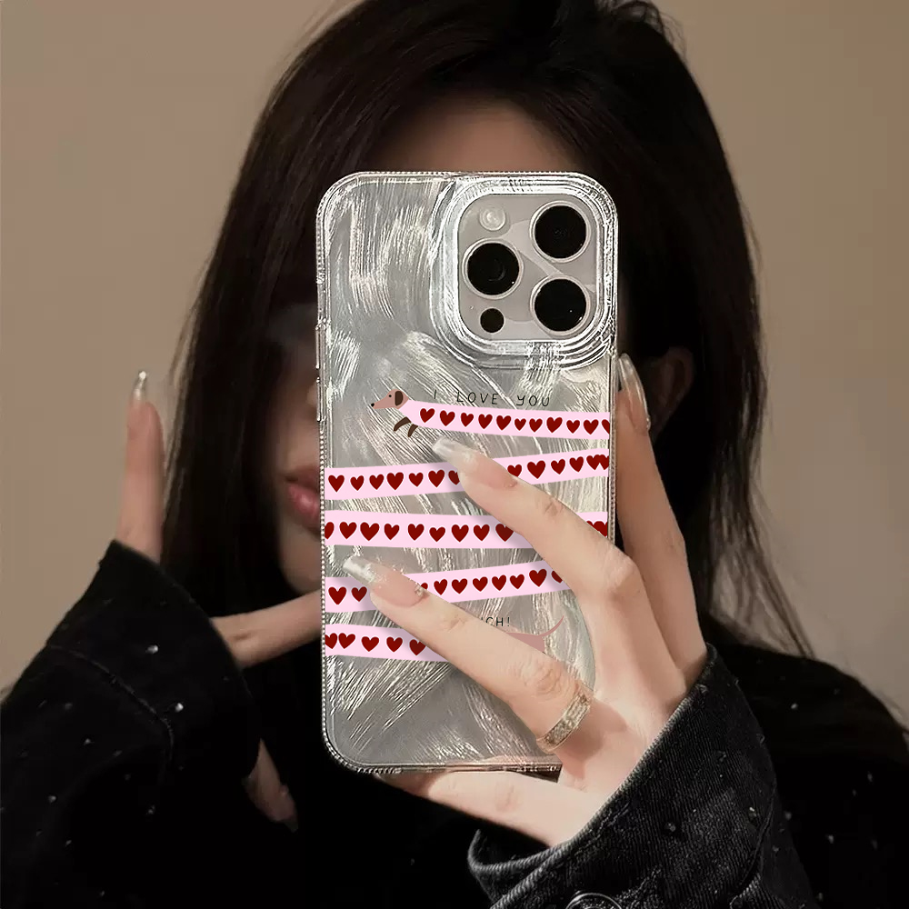 귀여운 닥스훈트 실크 질감 폰 케이스 (삼성 갤럭시 S - Samsung Galaxy A55 리뷰 및 가격