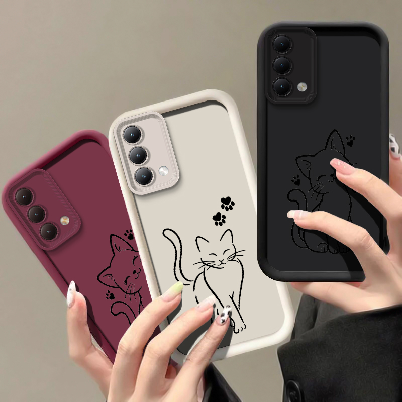 귀여운 고양이 디자인의 검은색 OPPO A94, A95 - Oppo A78 리뷰 및 가격