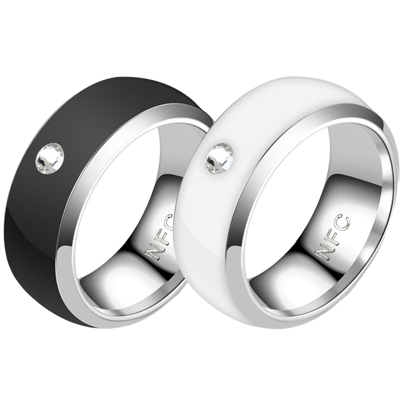 NFC 스마트 핑거 디지털 스테인레스 스틸 커플 반지, - Smart Ring Nfc Pay 리뷰 및 가격