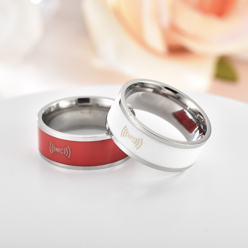 크로스보더 NFC 휴대폰 태그 스마트 링 스테인리스 스 - Smart Ring Nfc Pay 리뷰 및 가격