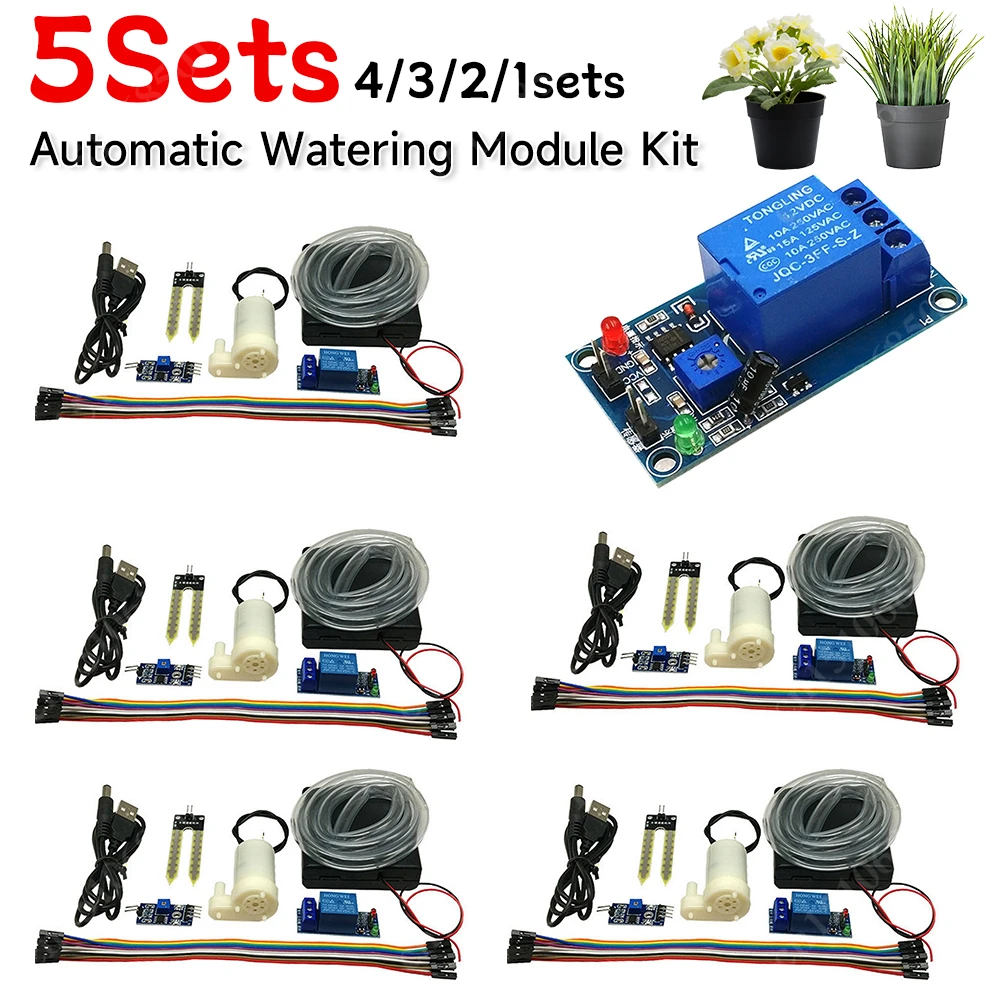 DIY 자동 관개 모듈 키트 자동 물 펌핑 토양 수분  - Hydration Sensor Skin 리뷰 및 가격